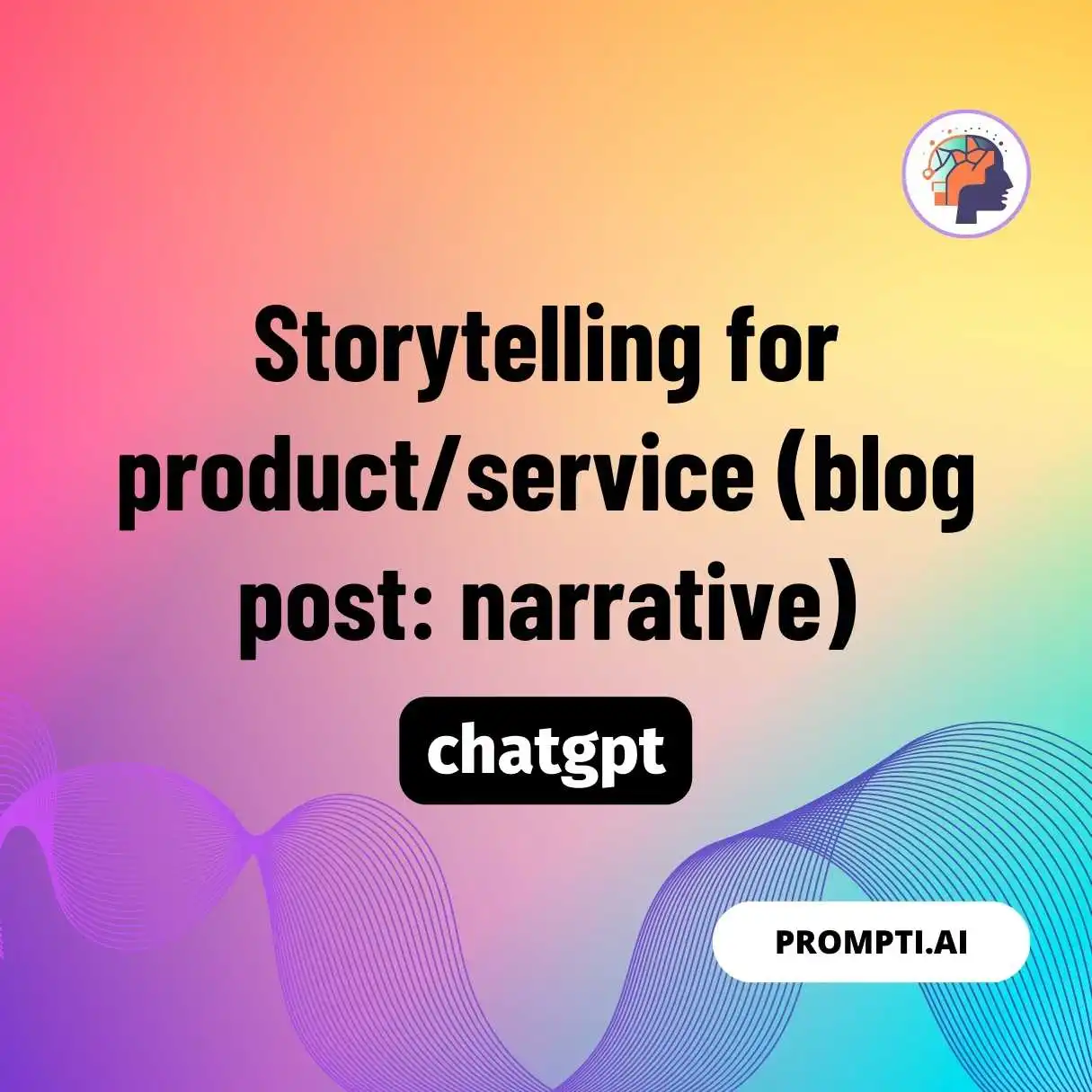 Storytelling for product/service (blog post: narrative)