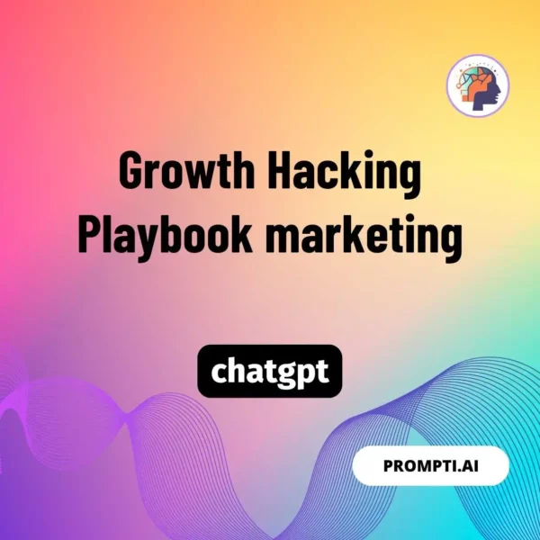 Chat GPT Prompt Growth Hacking Playbook marketing