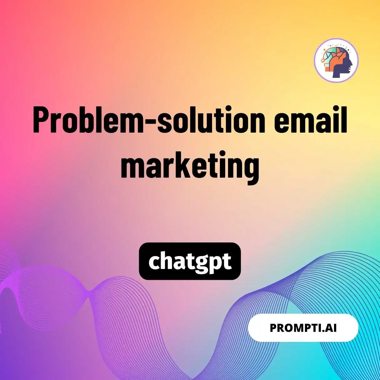 Problem-solution email marketing