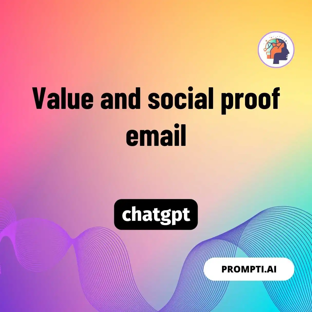 Value and social proof email