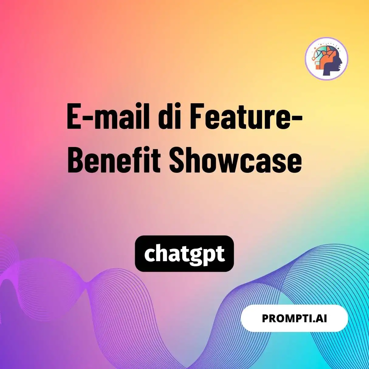 E-mail di Feature-Benefit Showcase