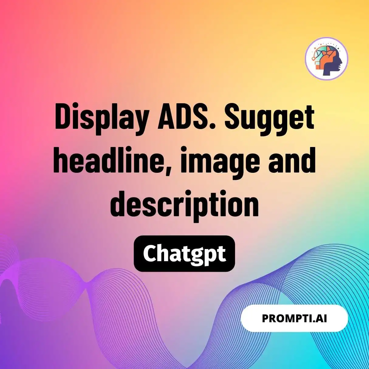 Display ADS. Sugget headline, image and description