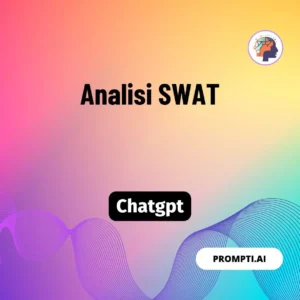 Chat GPT Prompt Analisi SWAT