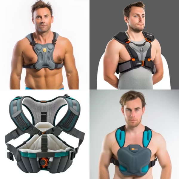 Prompt Chest harness with expanding airbag