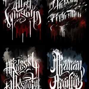 Prompt Digital Russia black/white calligraphy