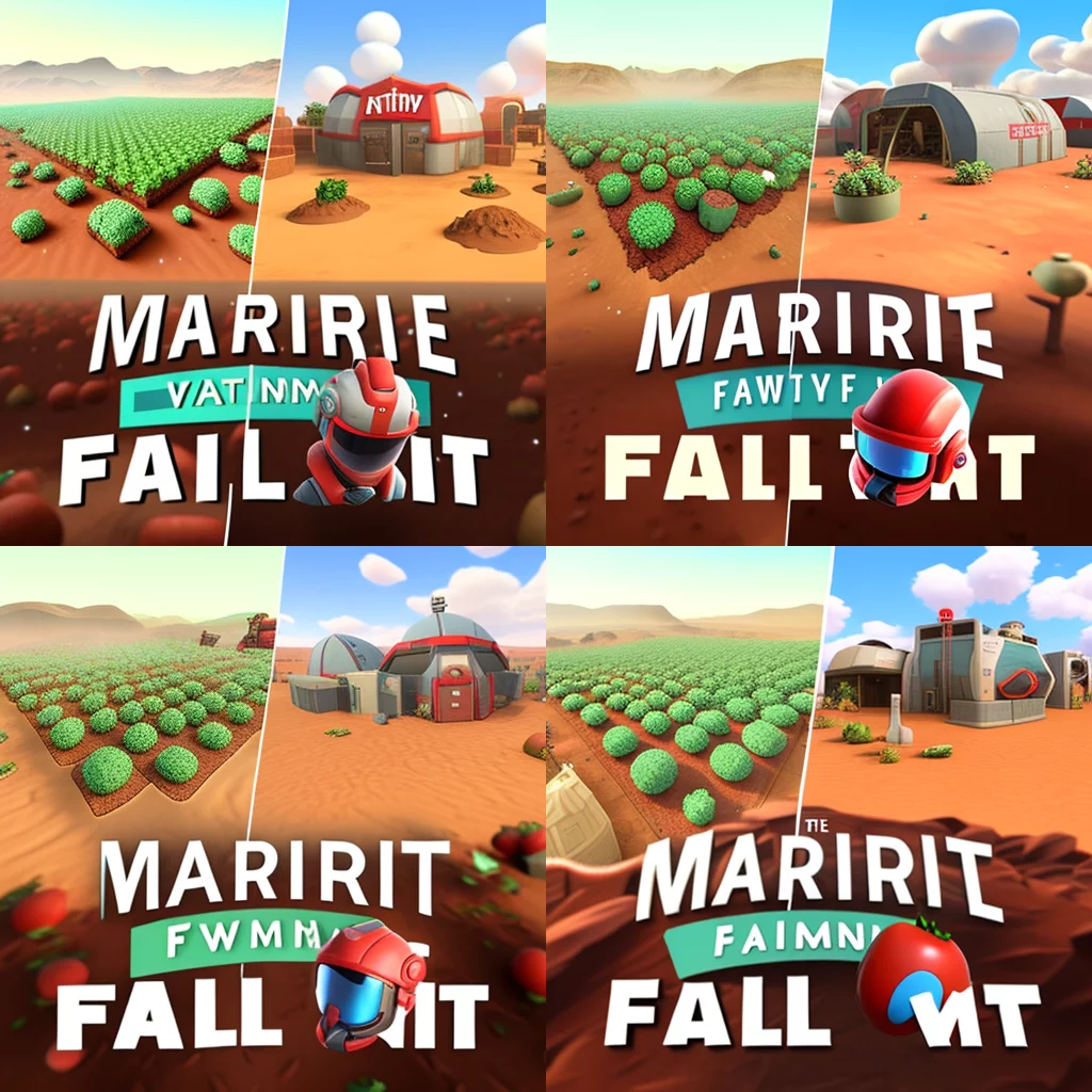 Farmville on Mars Nintendo-style
