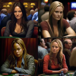 Prompt Female poker player at 2006 World Series
