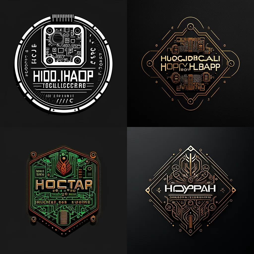 HopyLab logo microchip electronics integrated circuit