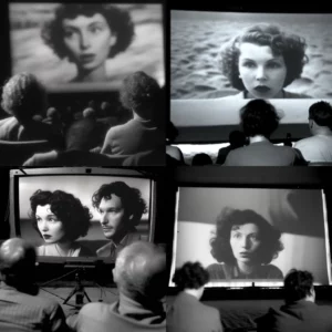 Prompt Maya Deren playing on drive-in movie screen