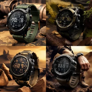 Prompt Men's Military Smart Watch style/function