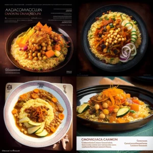 Prompt Moroccan couscous