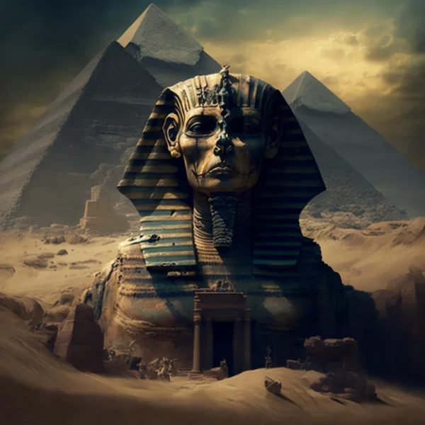 Prompt Mummy Pyramids Sphinx Egyptian Antiquities