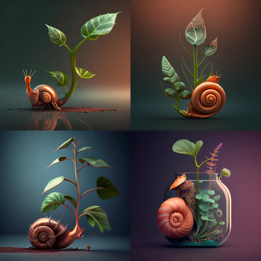 Plant and Snail Cannot