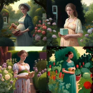 Prompt Pregnant lady garden