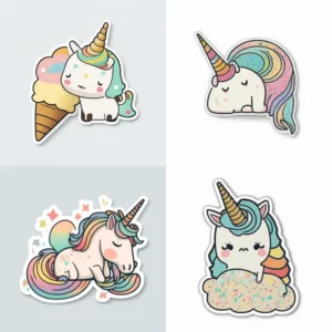 Prompt Stickers Cute Funny