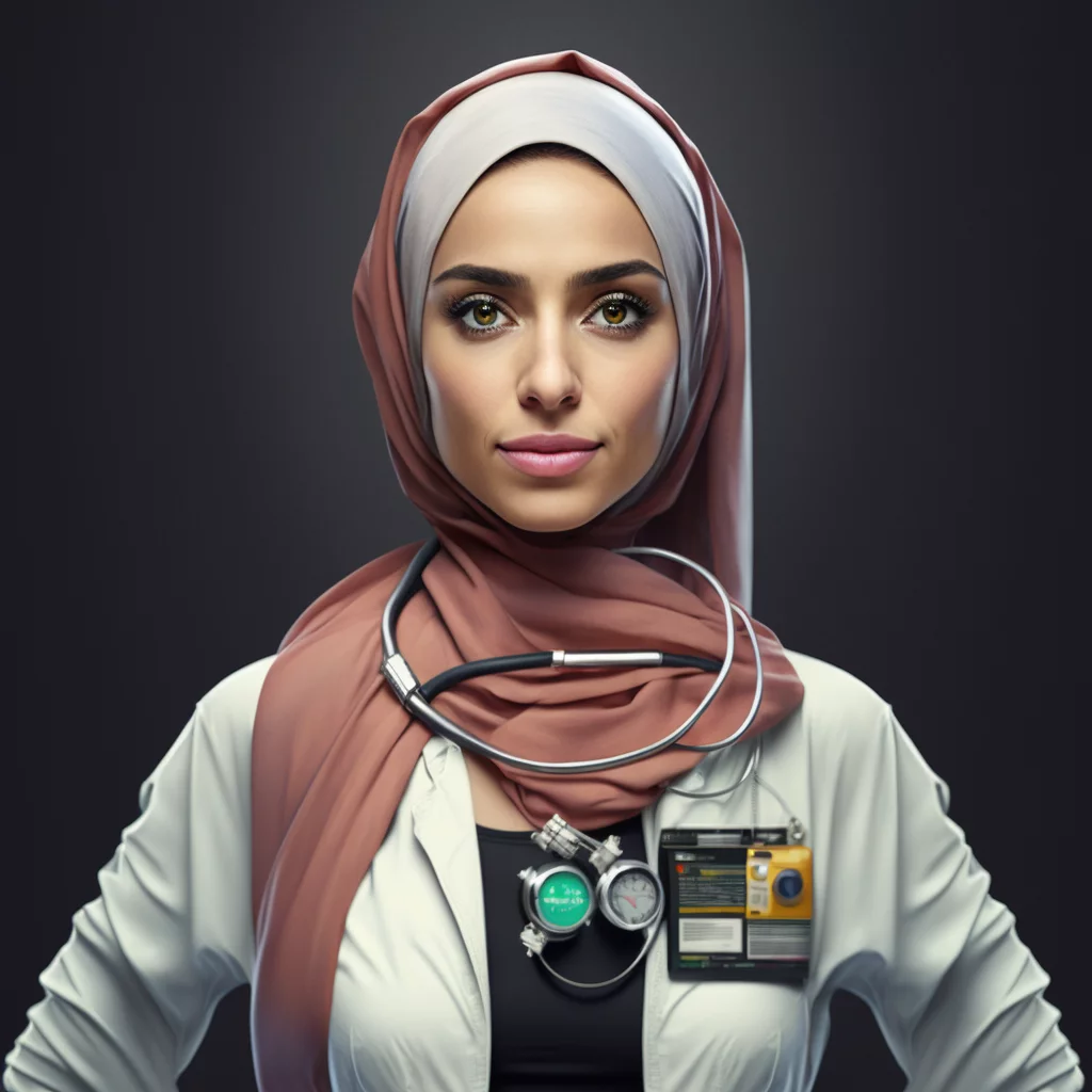 Stylish Modern Arab Woman