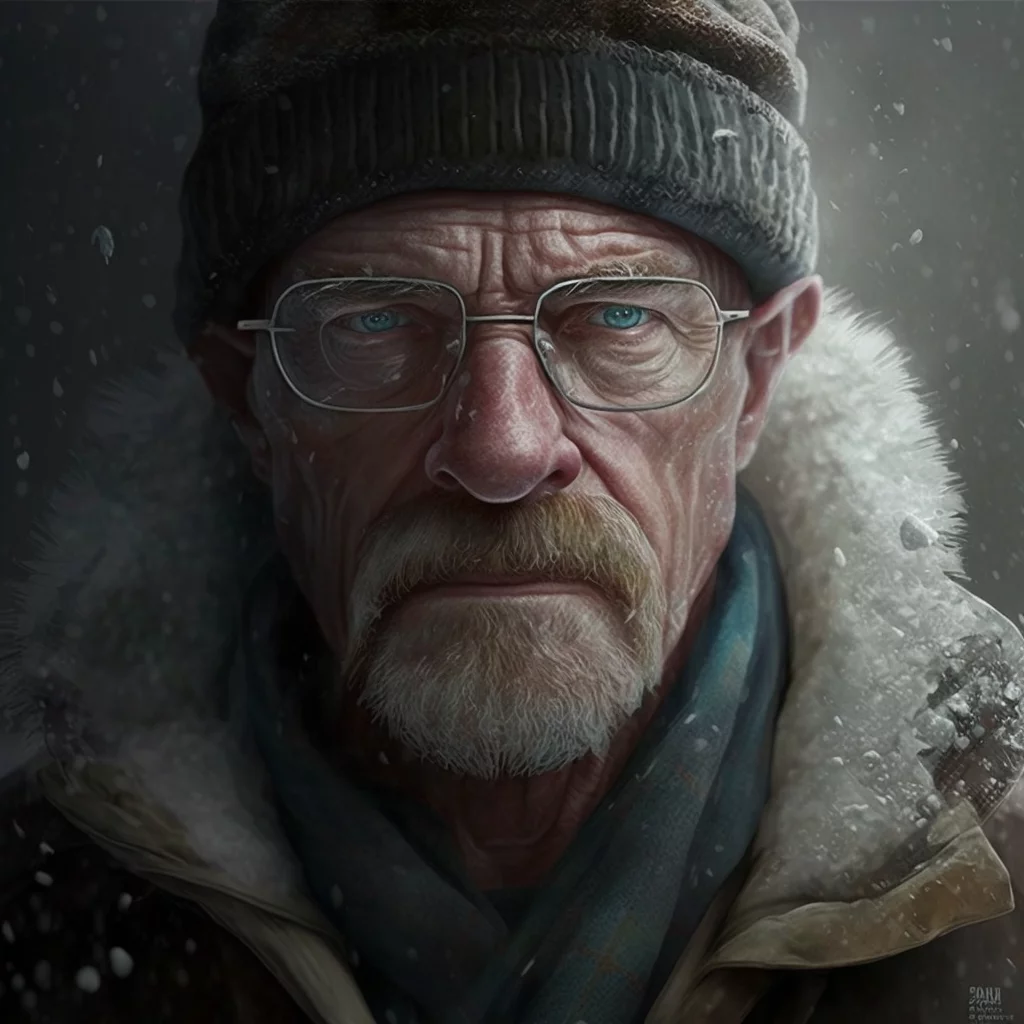 Walter White in Russia from “Breaking Bad”
