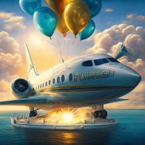 Prompt Wishes: happy bday w/ airplanes ocean sun