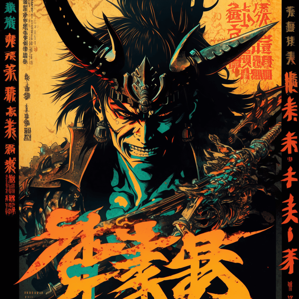 Samurai film poster