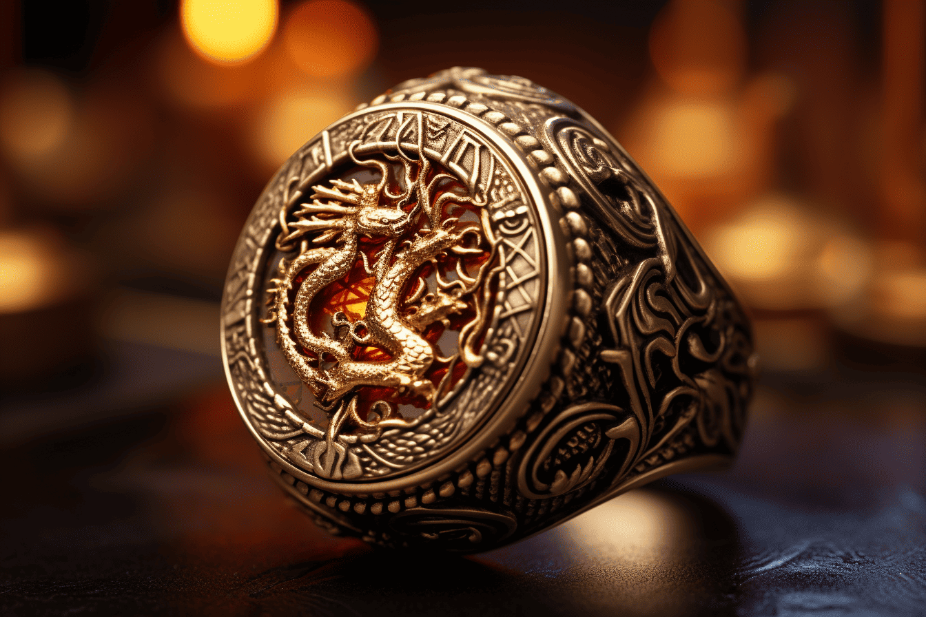 animal Signet ring