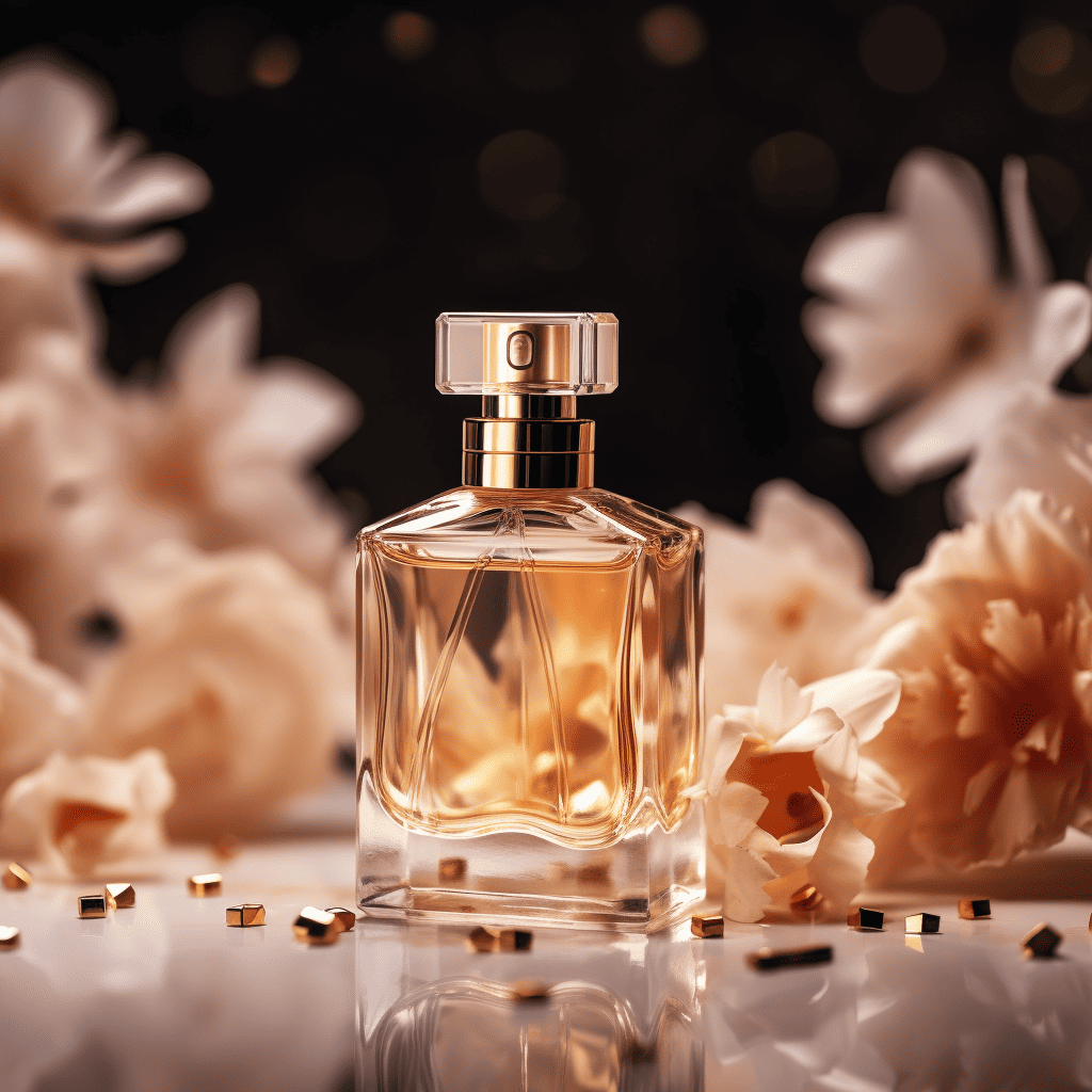 a packaging of luxury aroma perfume