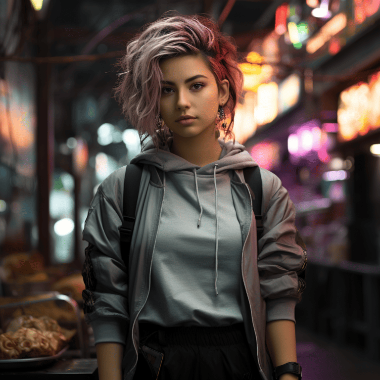 Prompt Cute Cyberpunk Girls Download Script For Ai Prompti Ai