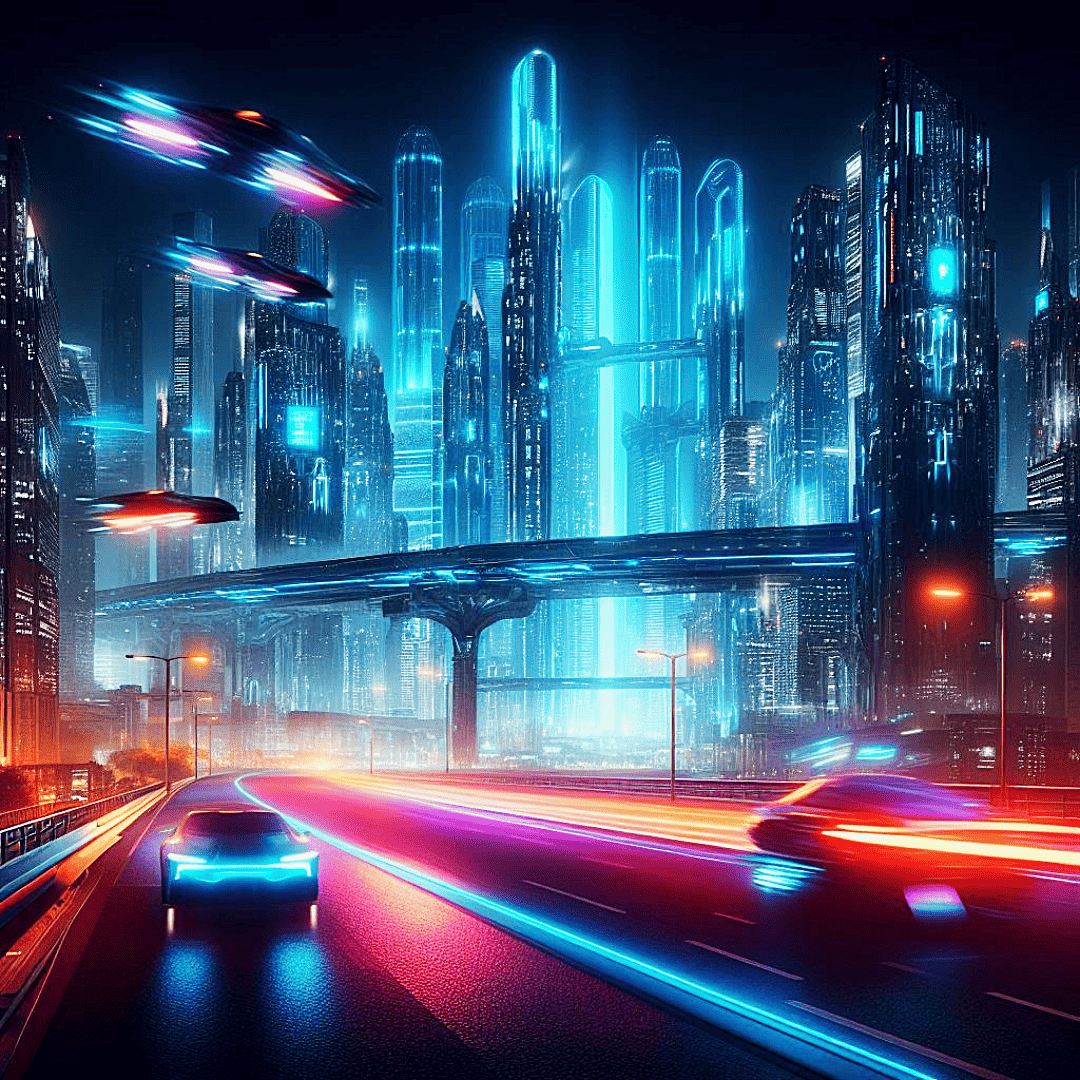Nocturnal Metropolis: Neon Dreams