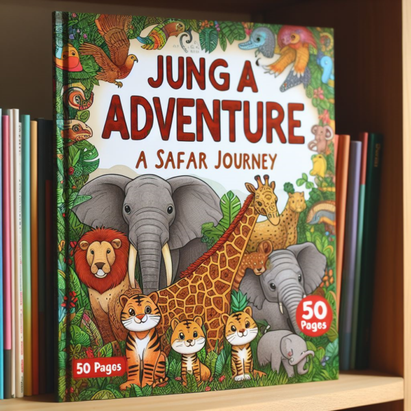 jungle adventure Coloring book