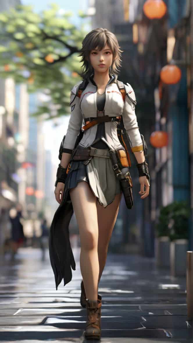 Anime Game Futuristic - Image 8