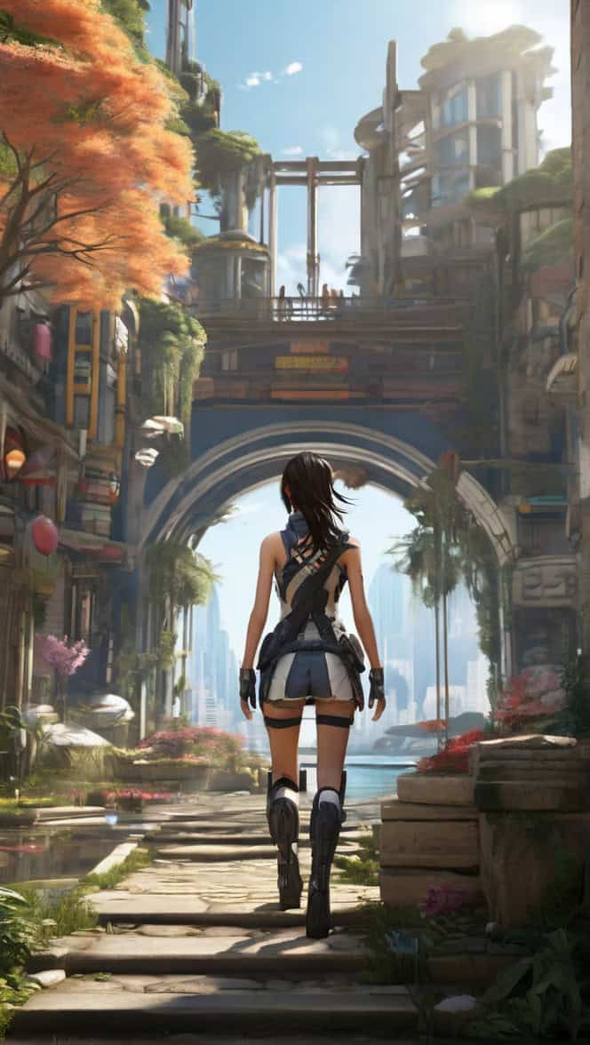 Anime Game Futuristic - Image 10