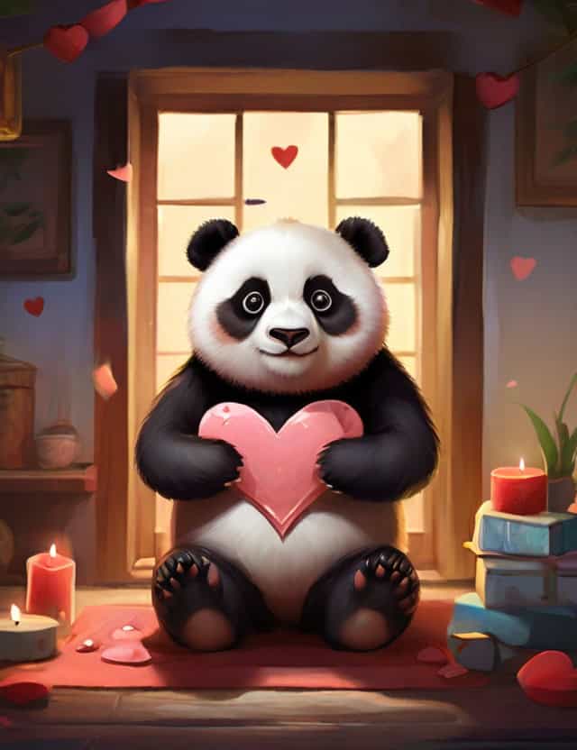 cute panda
