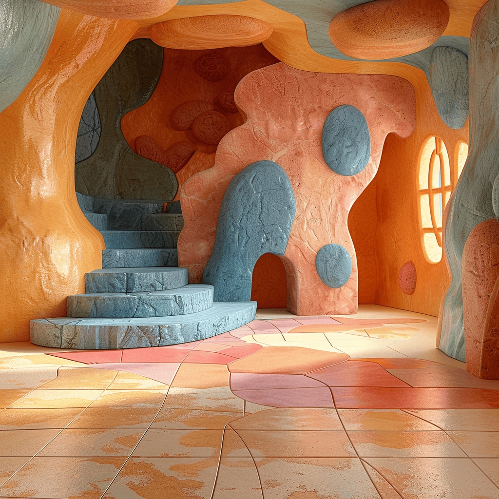Children's Book Backgrounds: Stone Age 3D Style - Image 14