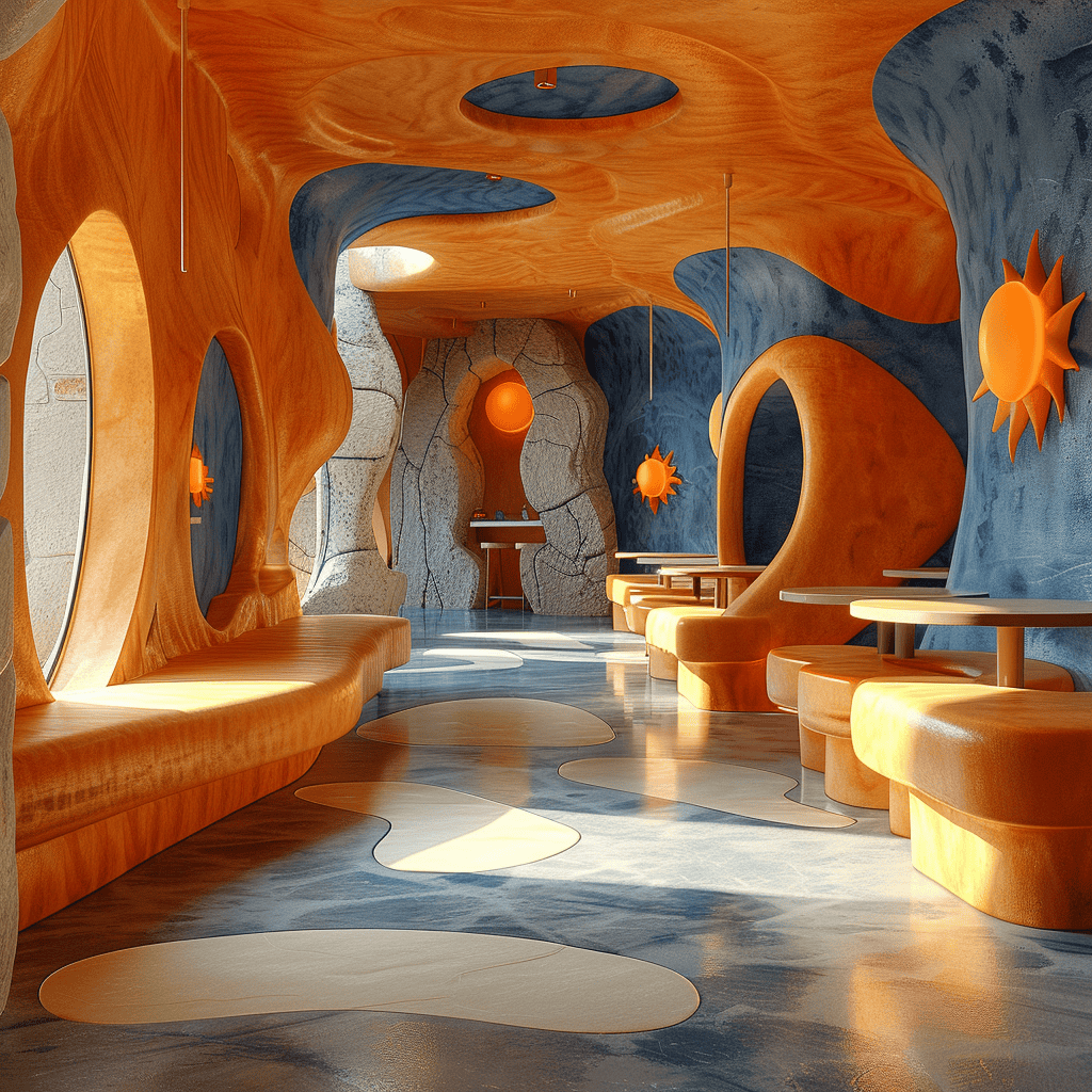 Children's Book Backgrounds: Stone Age 3D Style - Image 12