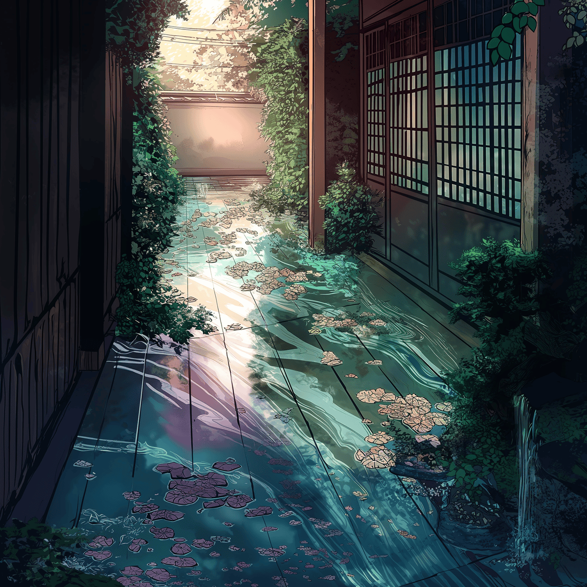 Children's Book Backgrounds: Manga Collection - Image 11