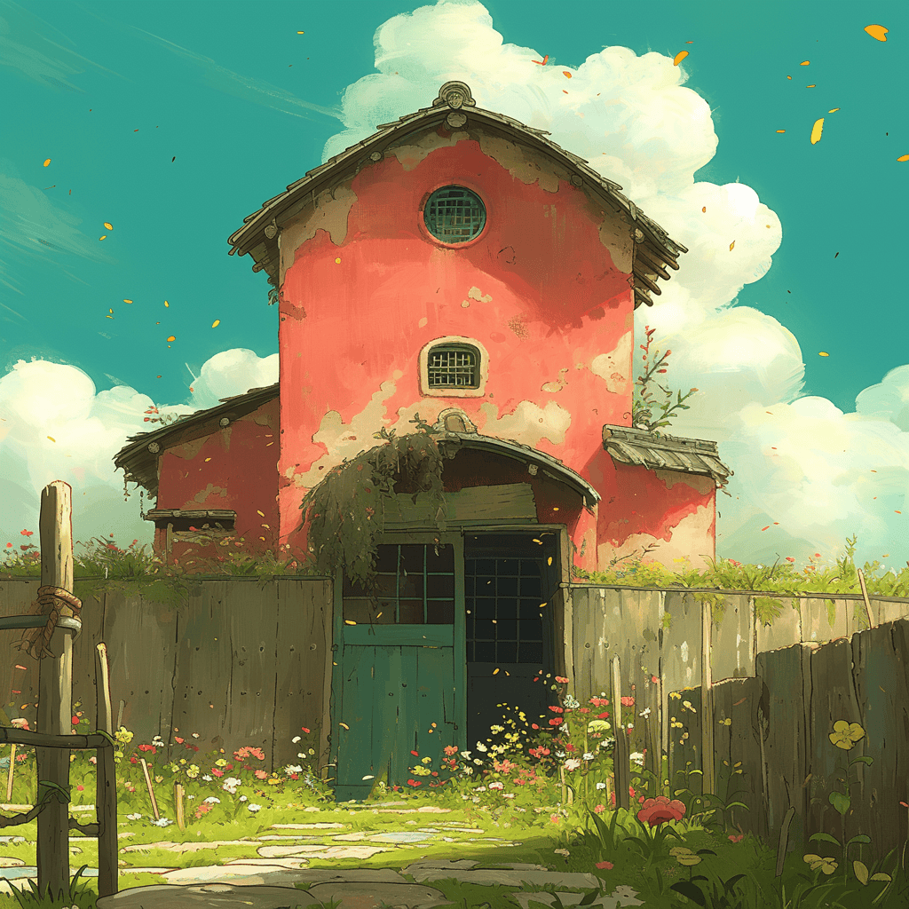 Children's Book Backgrounds: Ghibli Studio Art - Image 7