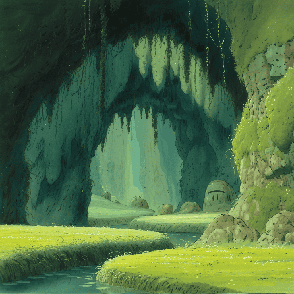 Children's Book Backgrounds: Ghibli Studio Art - Image 20