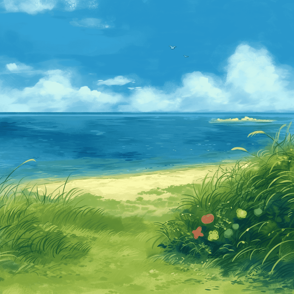 Children's Book Backgrounds: Ghibli Studio Art - Image 23