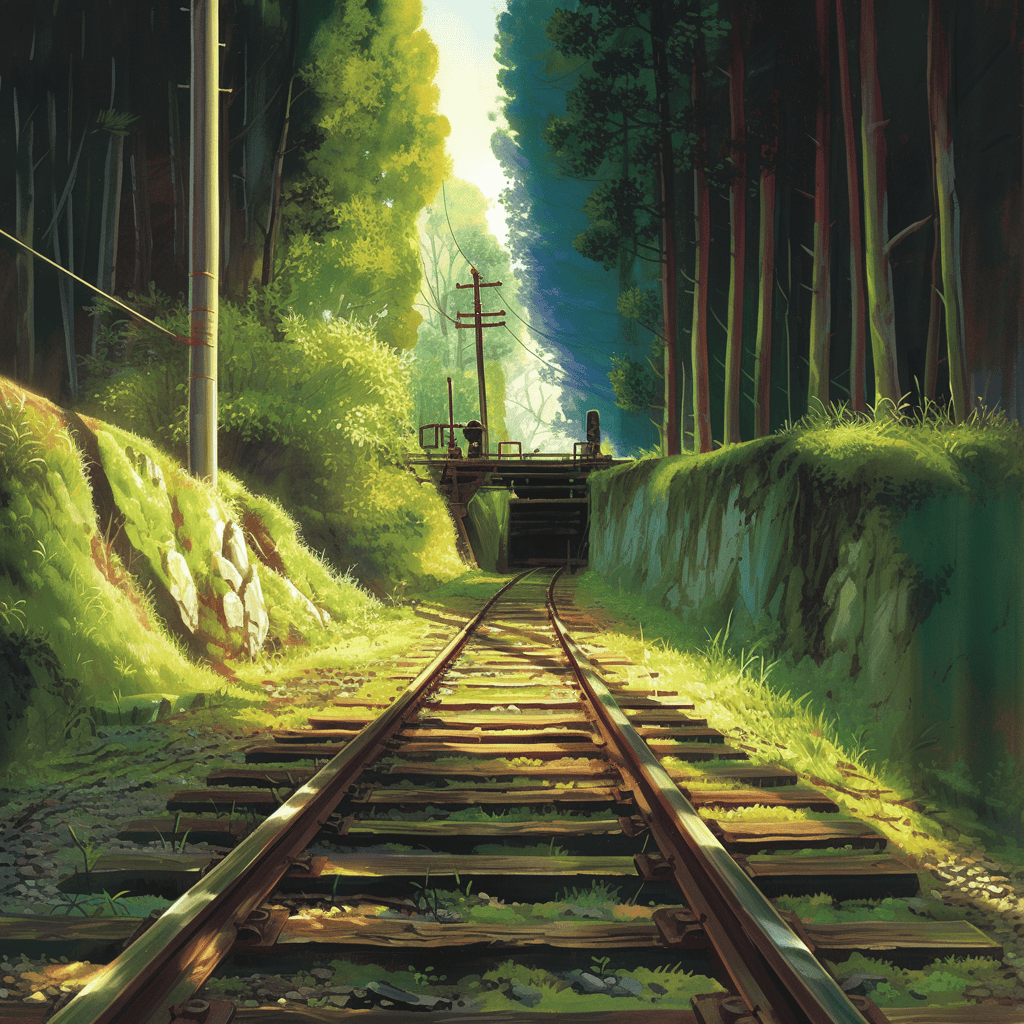 Children's Book Backgrounds: Ghibli Studio Art - Image 8