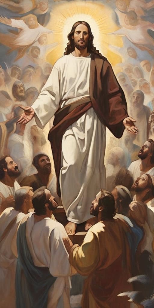 Ascension of Jesus Christ Painting - Image 5