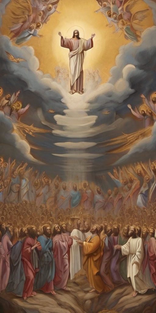 Ascension of Jesus Christ Painting - Image 3