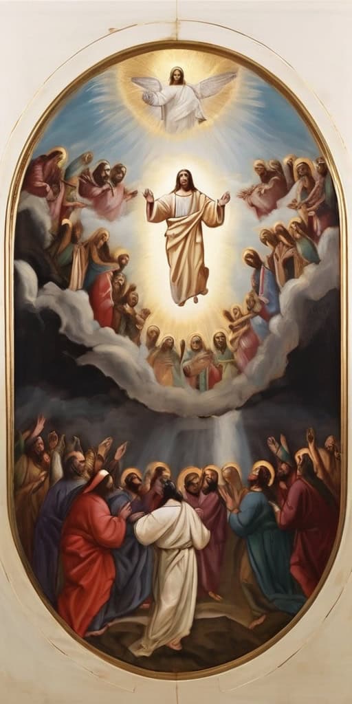 Ascension of Jesus Christ Painting - Image 4