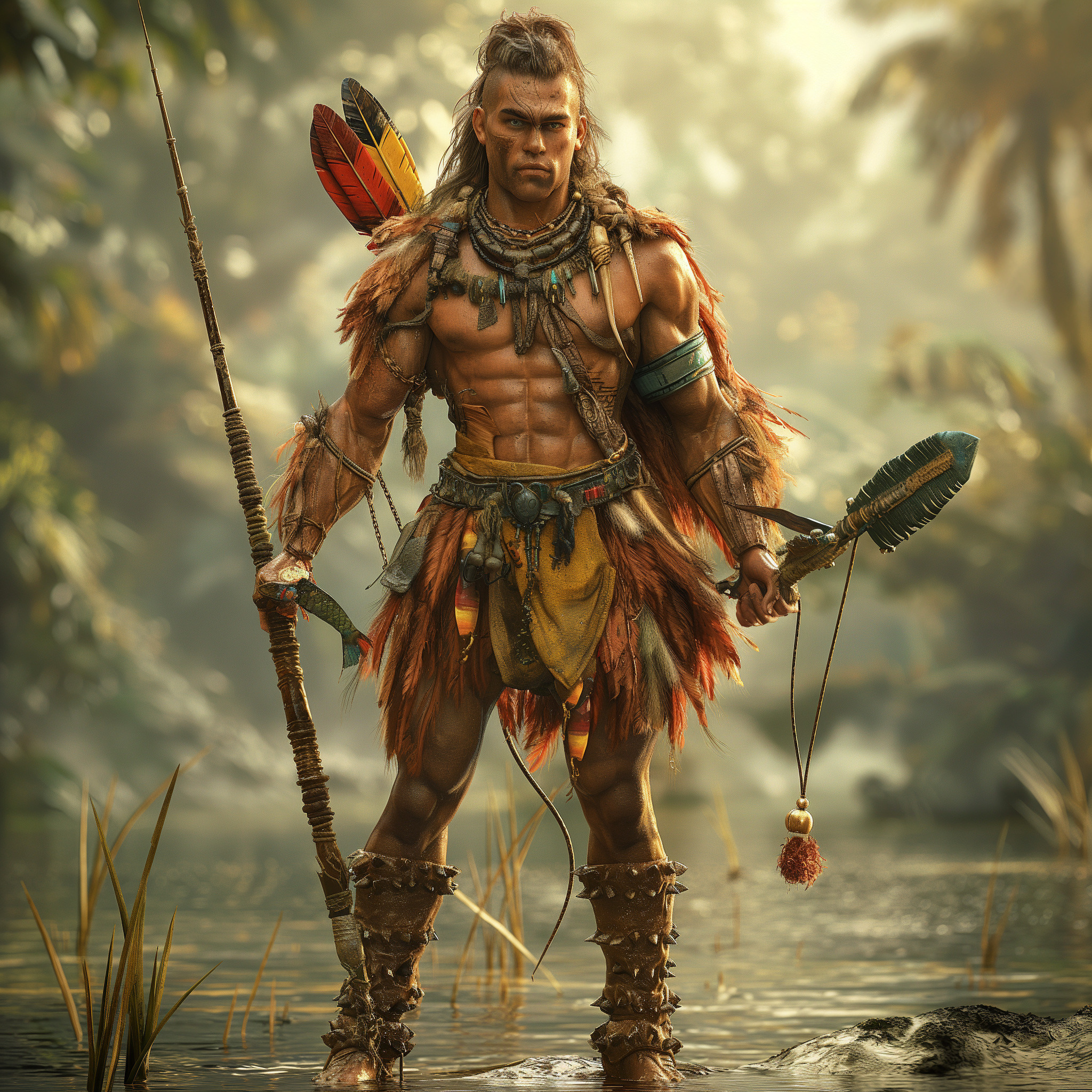 3D Game Character Design: Amazonian Warrior
