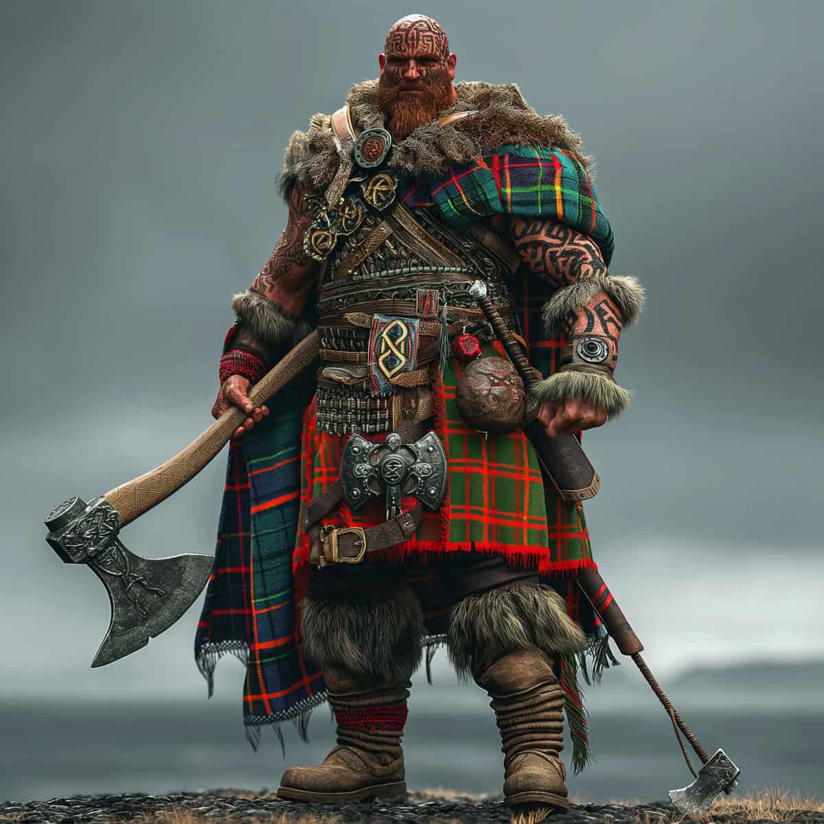 3D Game Character Design: Celtic Warrior - Image 4