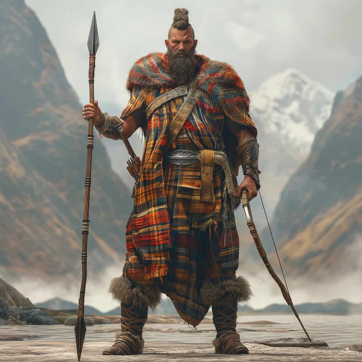 3D Game Character Design: Celtic Warrior - Image 2