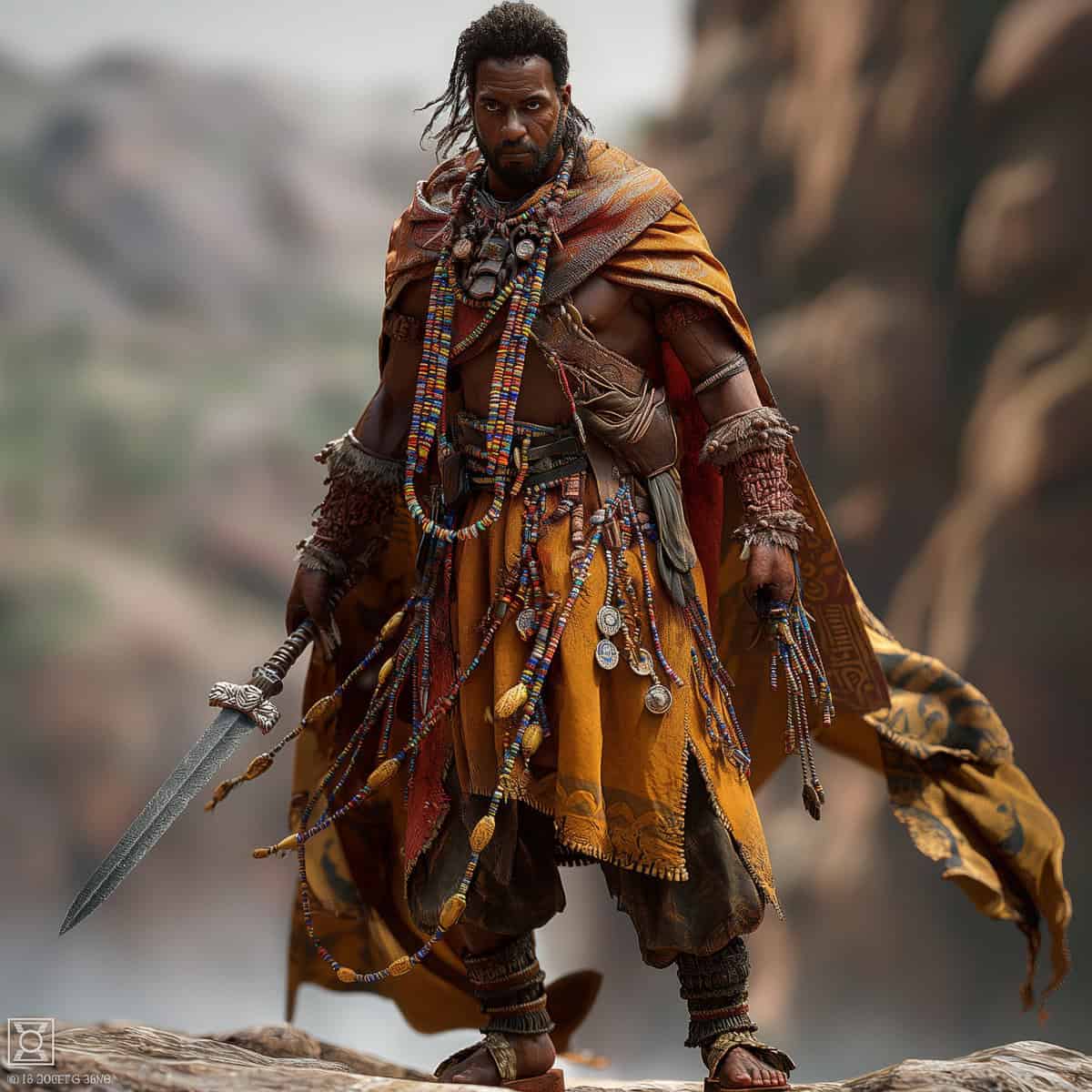 Game Character Design: Immi Warrior of Aksum - Image 11