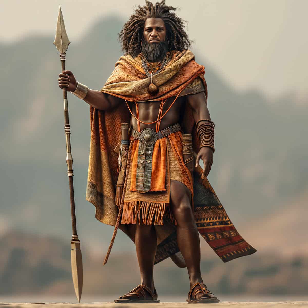 Game Character Design: Immi Warrior of Aksum - Image 3