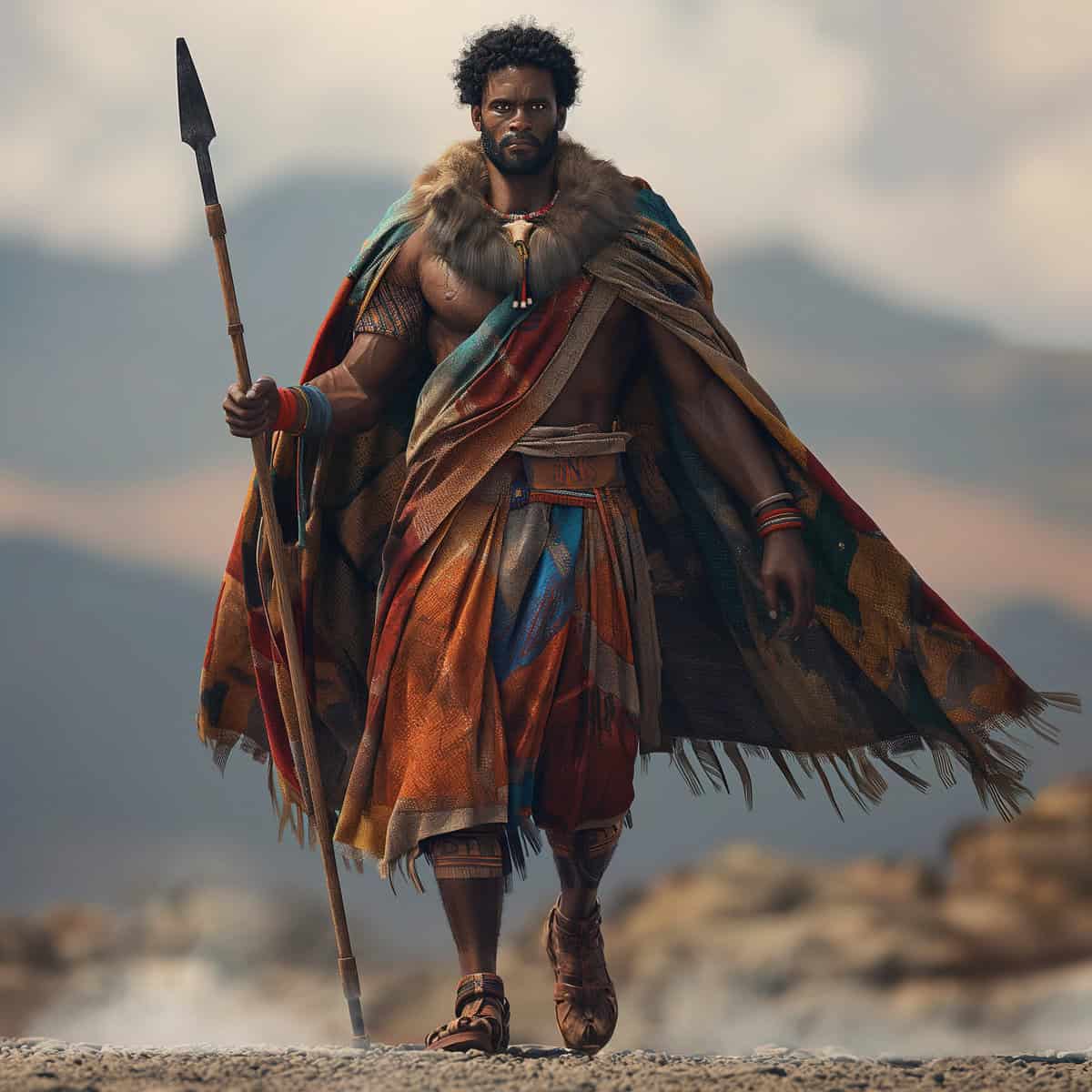 Game Character Design: Immi Warrior of Aksum