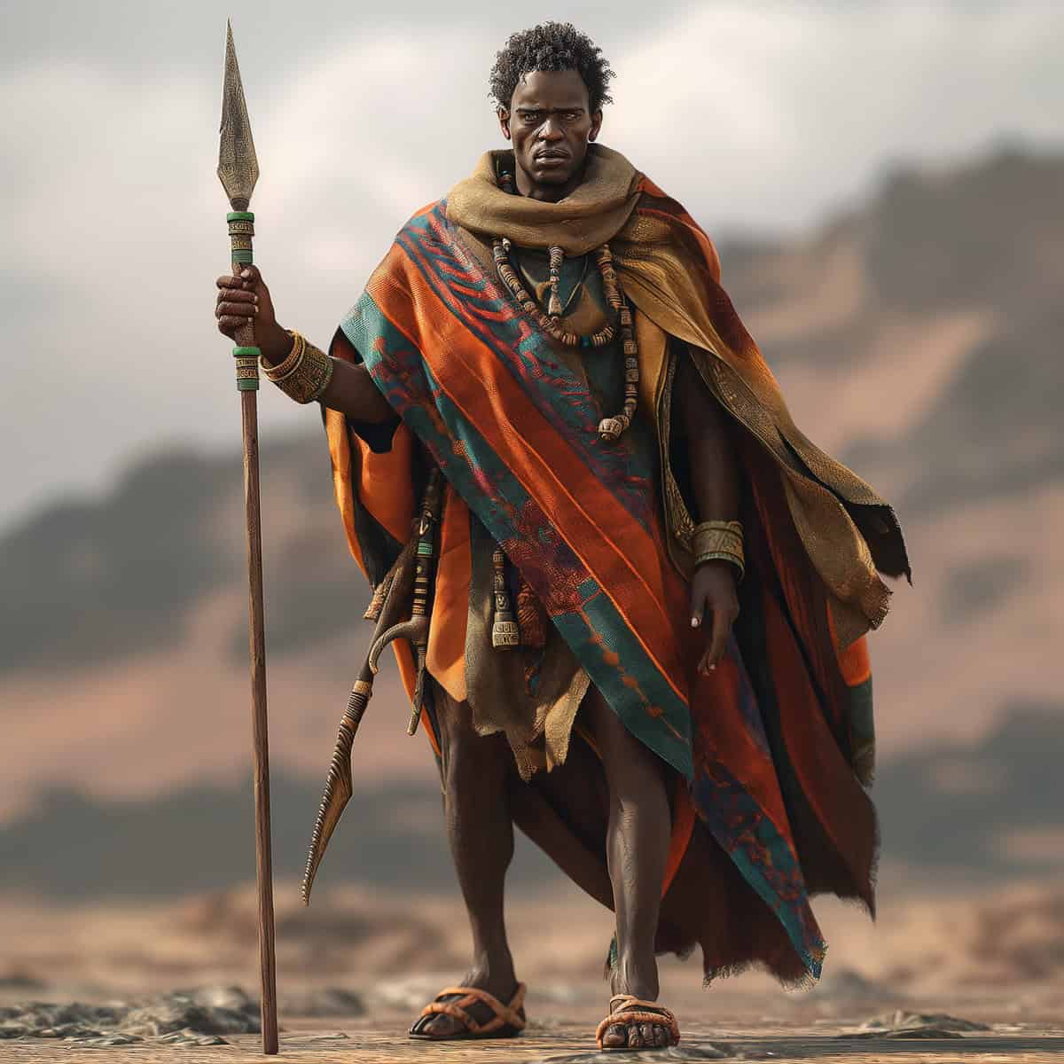 Game Character Design: Immi Warrior of Aksum - Image 4