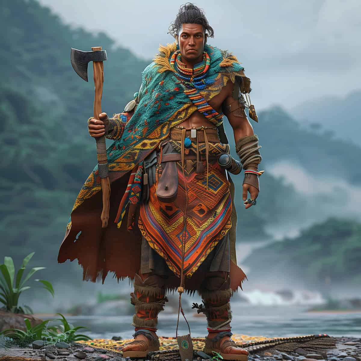 Game Character Design: Immi Warrior of Aksum - Image 6