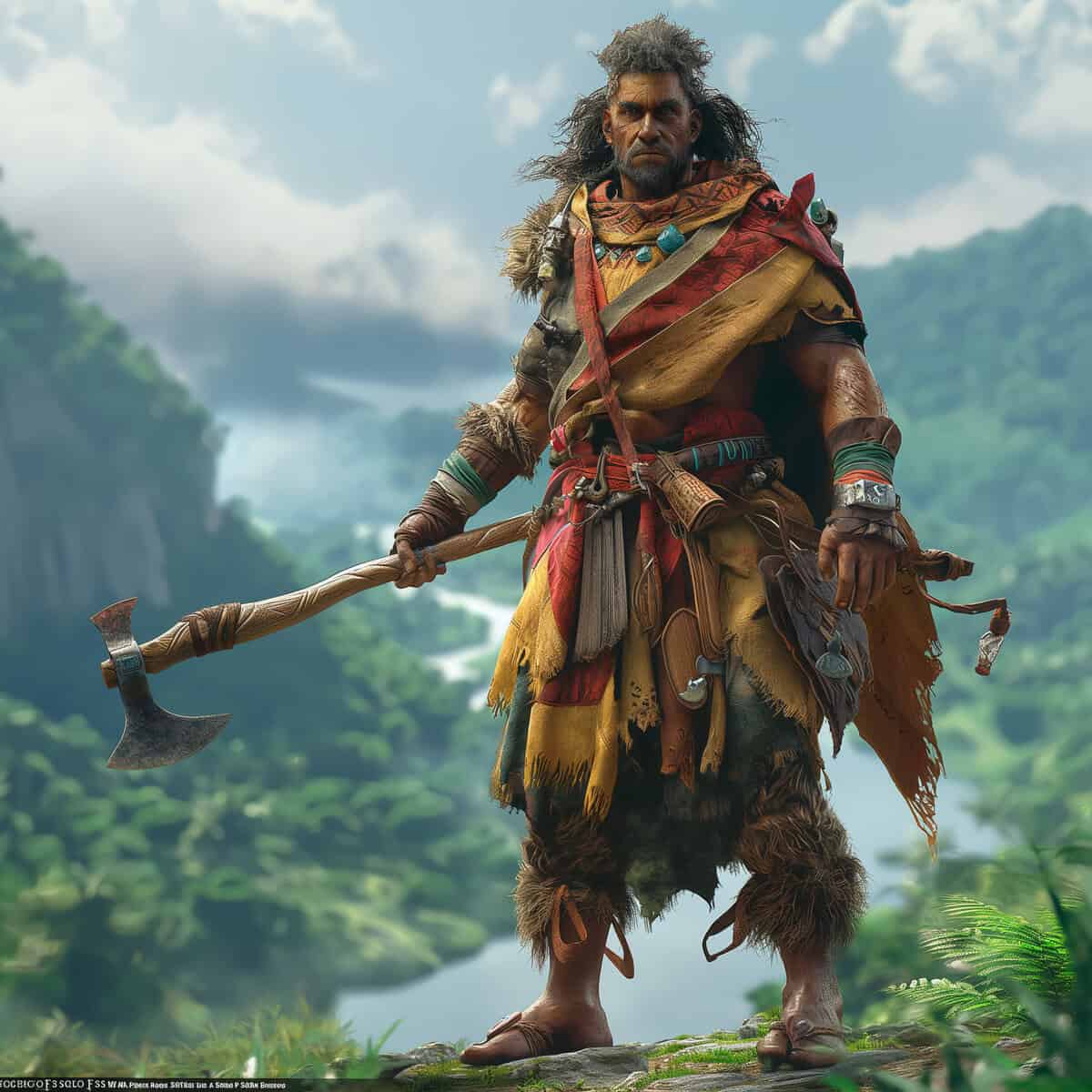 Game Character Design: Immi Warrior of Aksum - Image 9